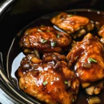 Crockpot Bourbon Chicken