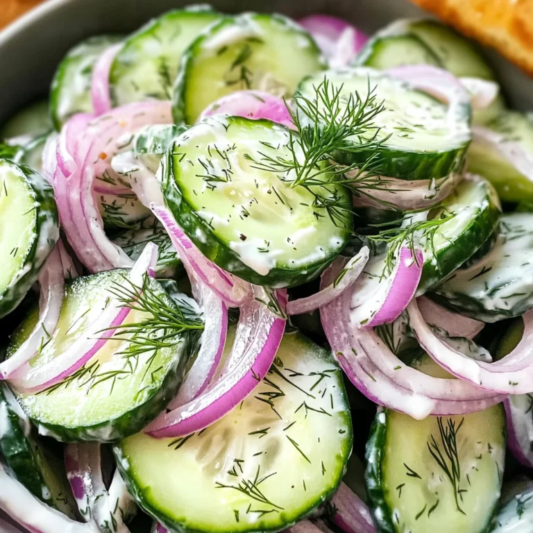 Cucumber Dill Salad