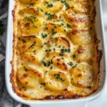 Dad’s Creamy & Cheesy Au Gratin Potatoes