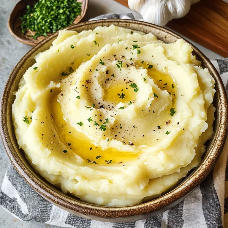 Garlic Mashed Potatoes