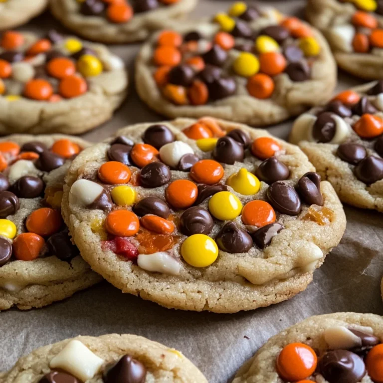 Gooey Reese’s Cheesecake Cookies