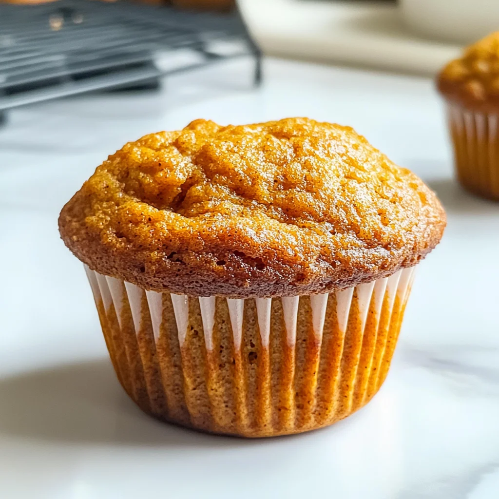Healthy Greek Yogurt Pumpkin Muffins