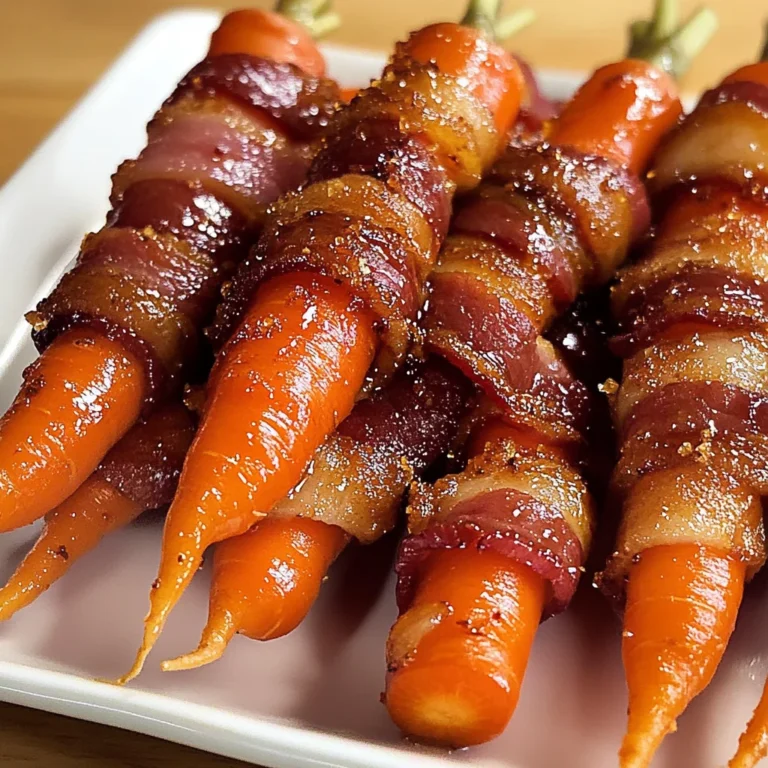 Maple Bacon Carrots