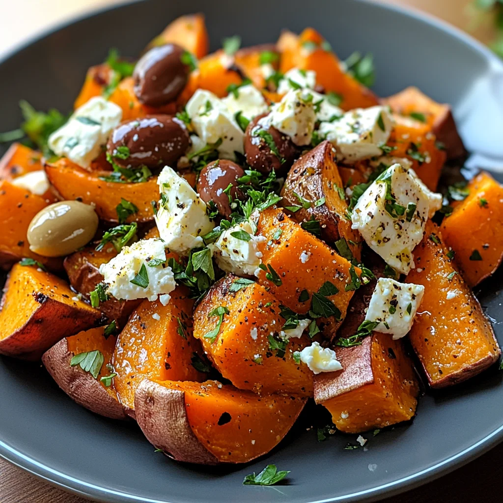 Mediterranean Sweet Potatoes