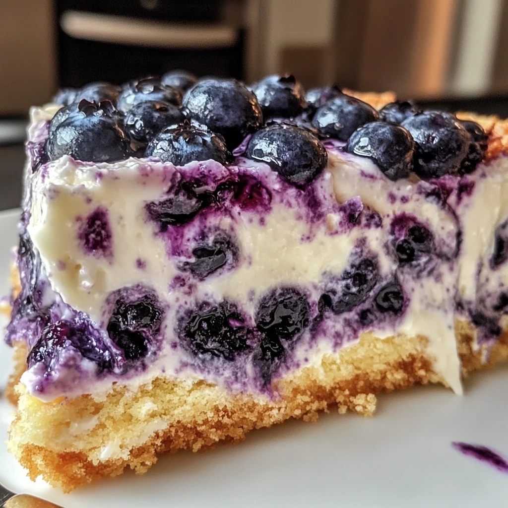 Nova Scotia Blueberry Cream Cake