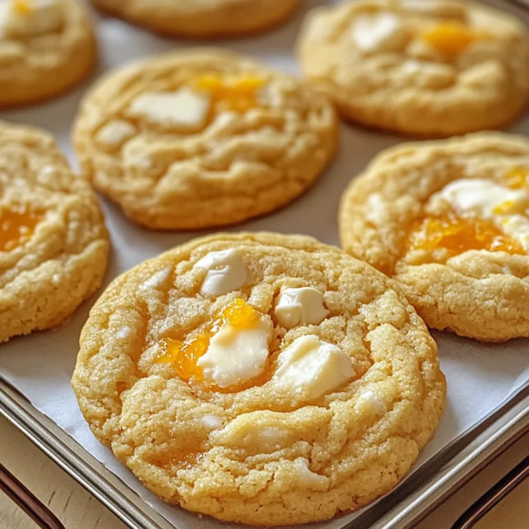Orange Creamsicle Cookies