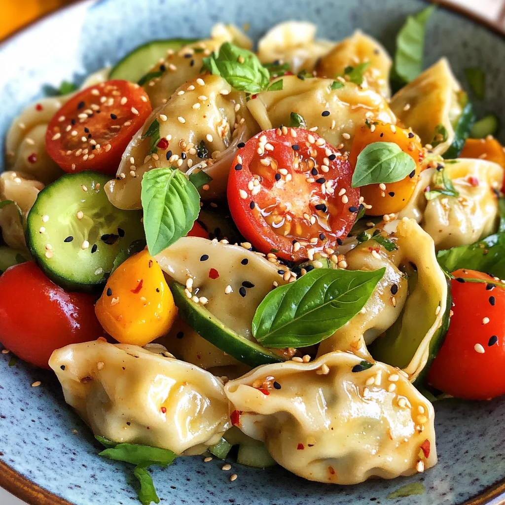 Potsticker Salad (Dumpling Salad)