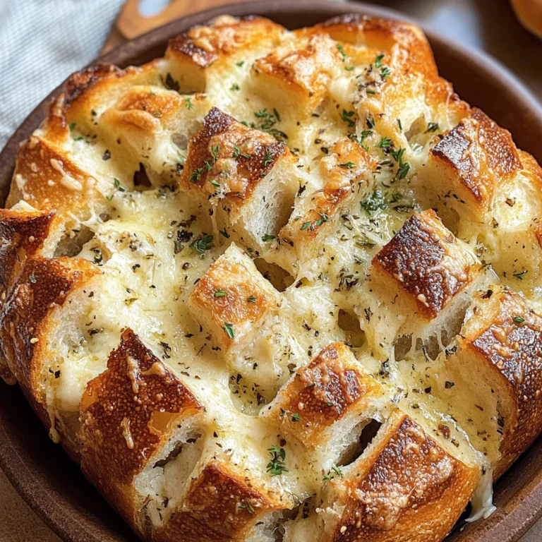 Pull Apart Garlic Bread Recipe