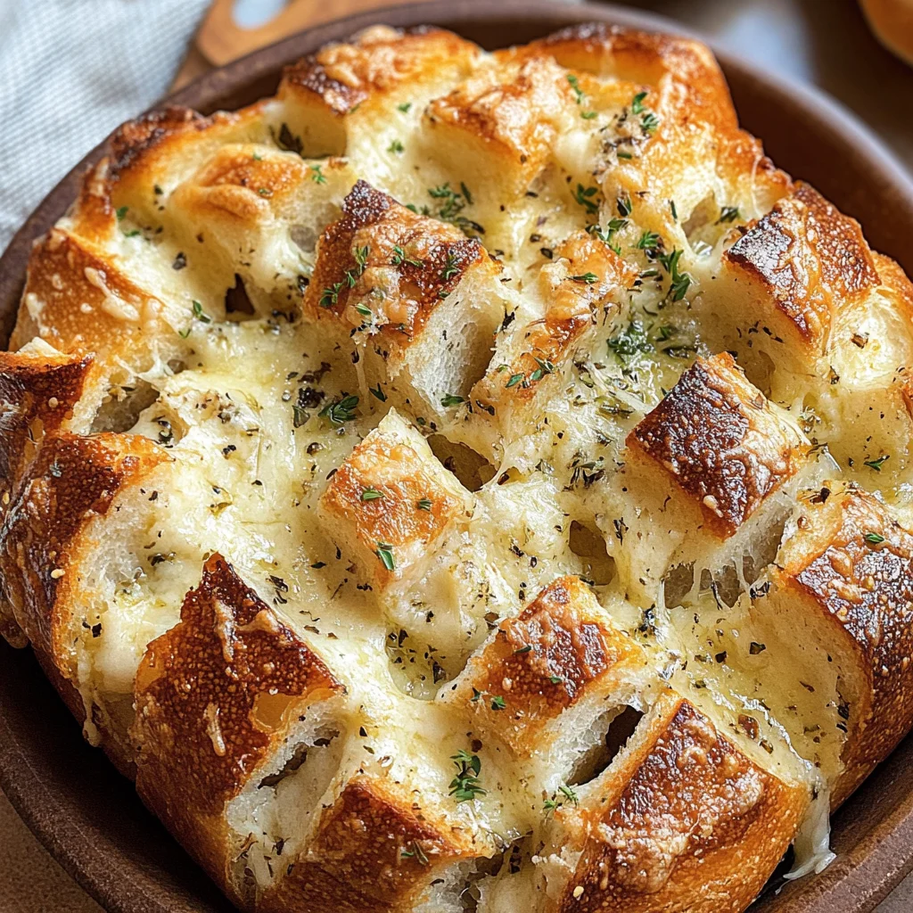 Pull Apart Garlic Bread Recipe
