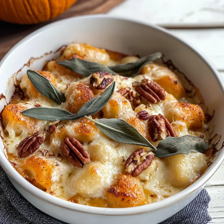 Pumpkin Gnocchi Bake