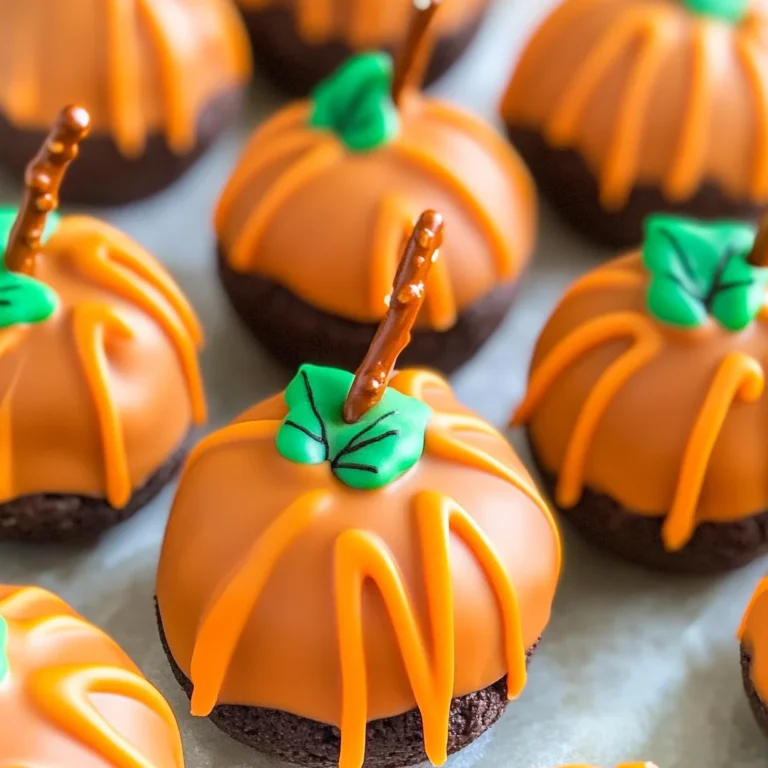 Pumpkin Oreo Balls