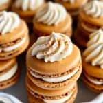Pumpkin Pie Macarons