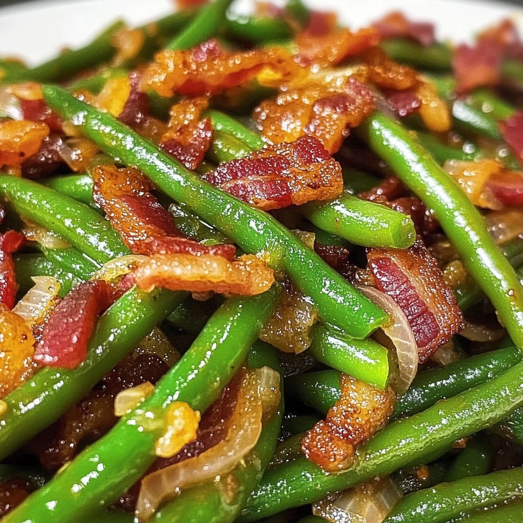 Quick and Easy Southern Bacon and Green Beans Recipe