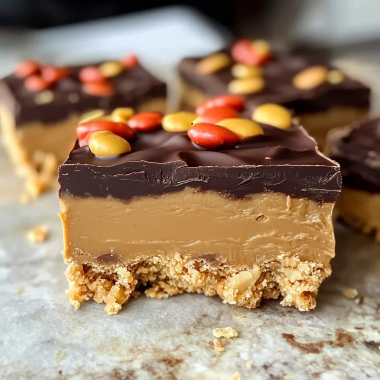 Reese’s Peanut Butter No-Bake Bars Recipe