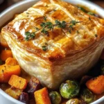 Roasted Autumn Vegetable Pot Pies