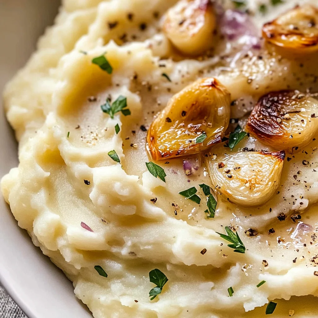 Roasted Garlic Mashed Potatoes