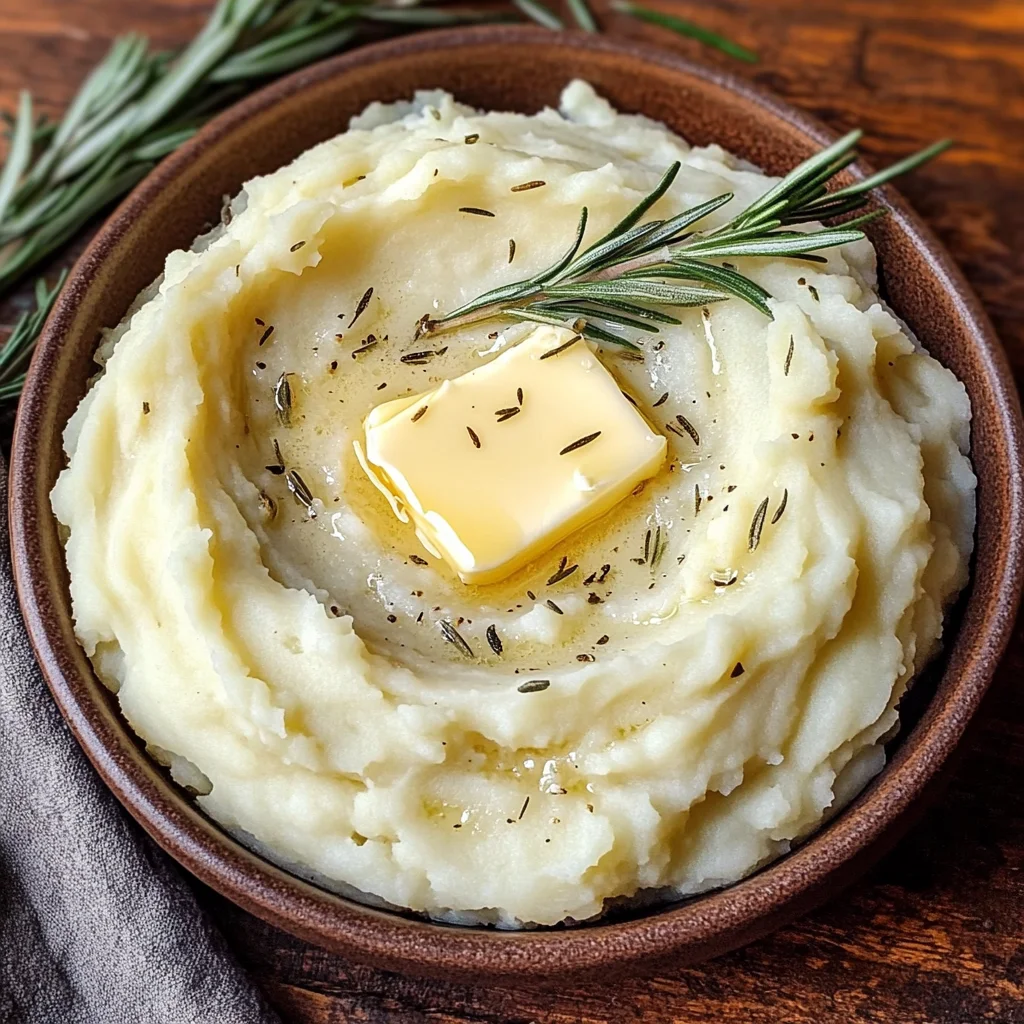 Rosemary Garlic Mashed Potatoes