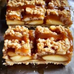 Salted Caramel Apple Pie Bars