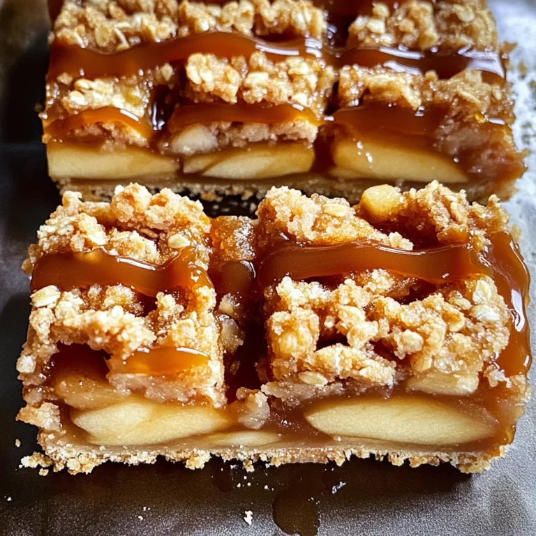 Salted Caramel Apple Pie Bars