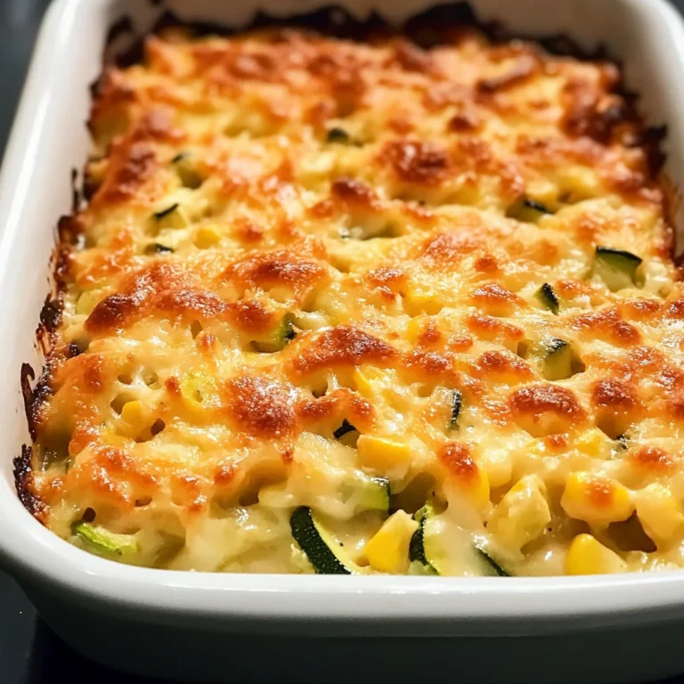 Savory Garden Zucchini Casserole - Alrightwithme