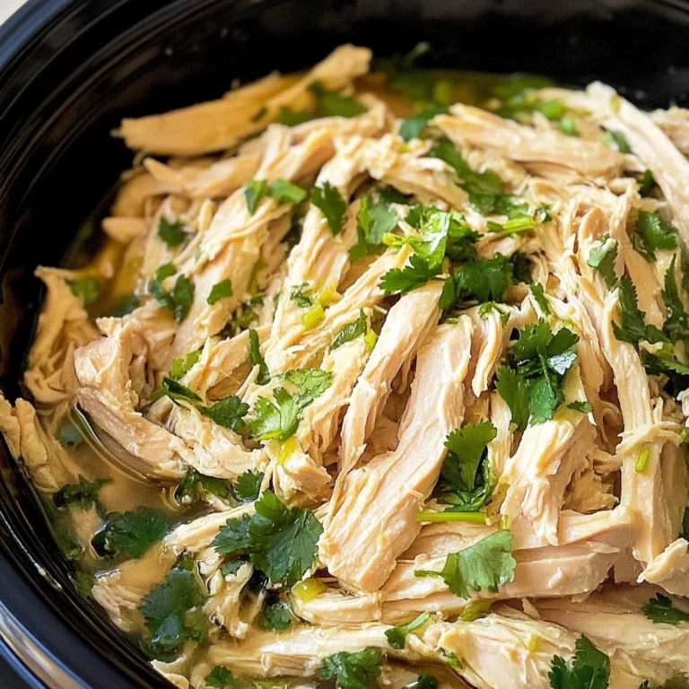 Slow Cooker Cilantro Lime Chicken