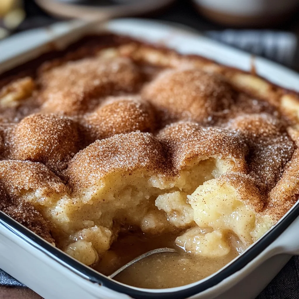 Snickerdoodle Cobbler