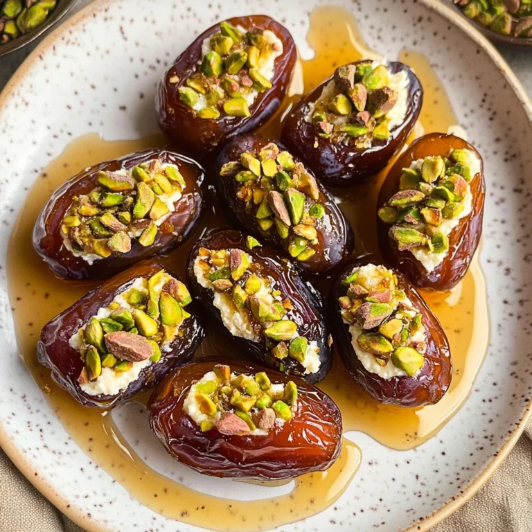 St. Patrick’s Day Treat: Honey Pistachio Ricotta Stuffed Dates
