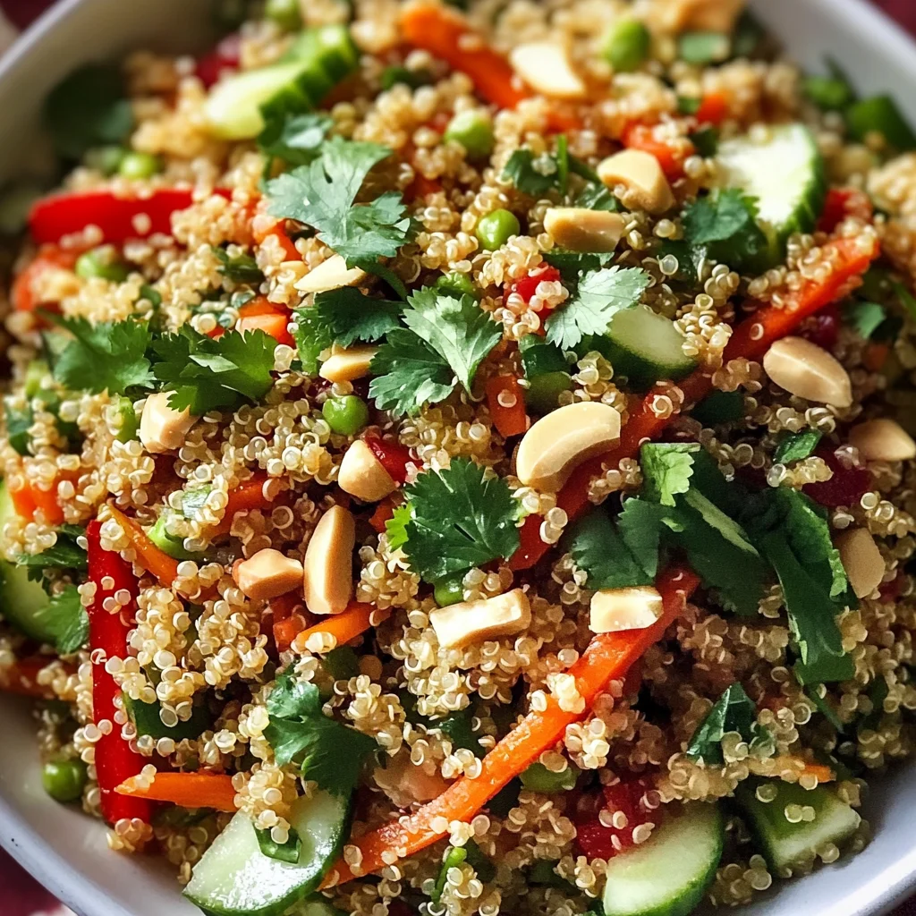 Thai Quinoa Crunch Salad: A Refreshing Healthy Delight!
