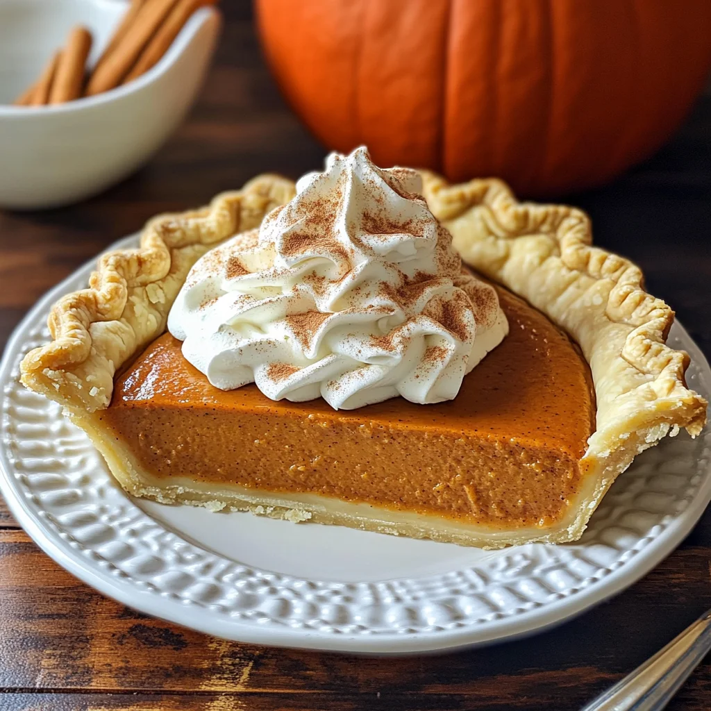 The Best Pumpkin Pie Recipe
