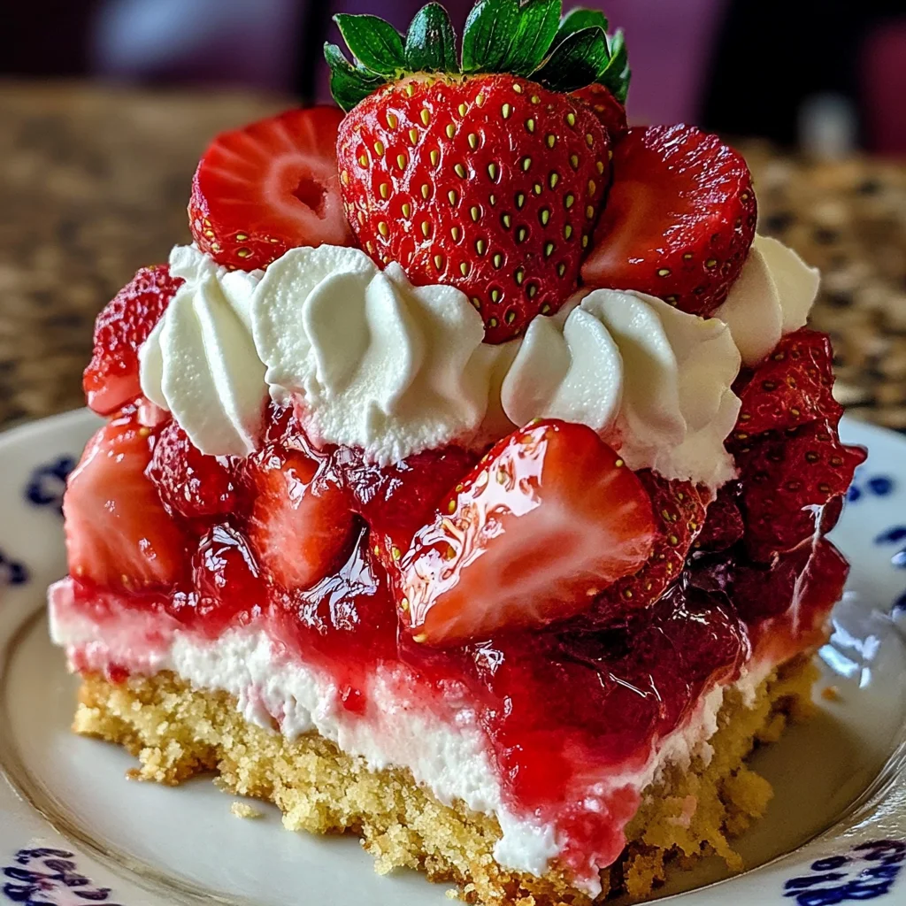 The Ultimate Strawberry Cheesecake Dump Cake