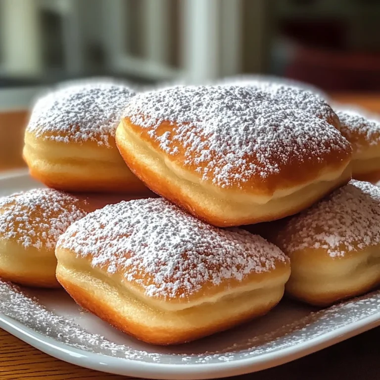 Vanilla French Beignets