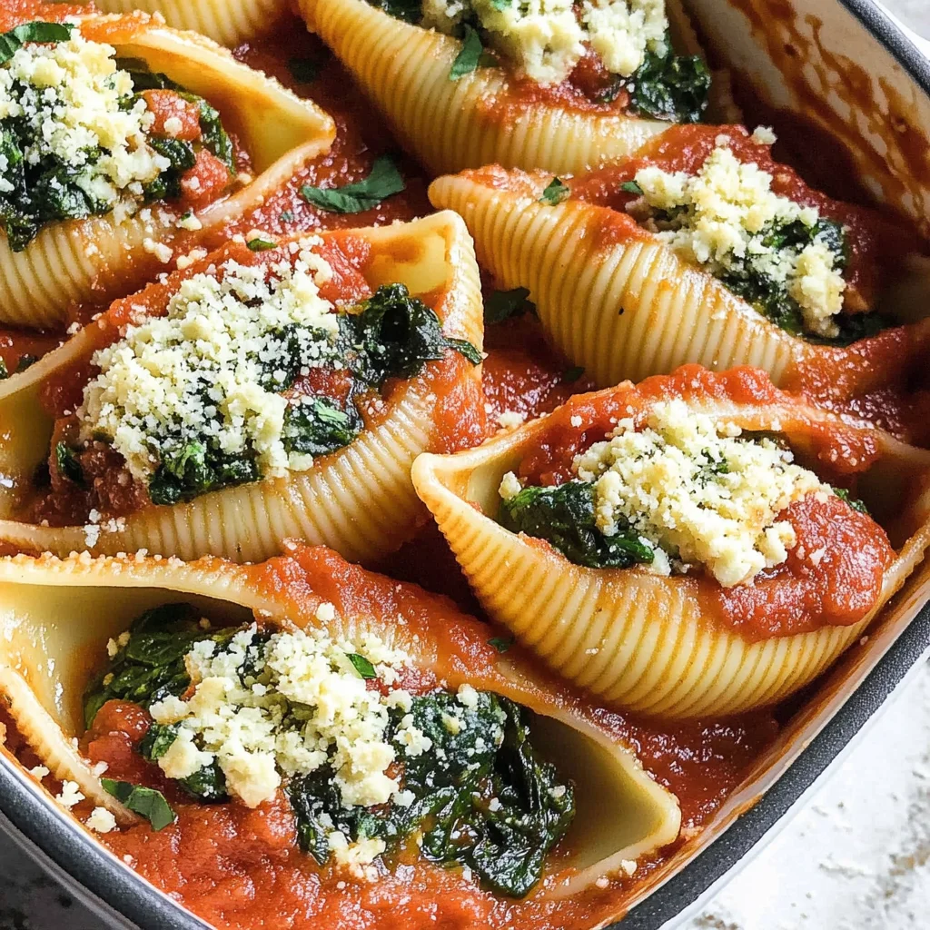 Vegan Stuffed Shells