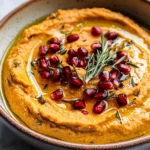 10-Minute Cozy & Creamy Pumpkin Hummus