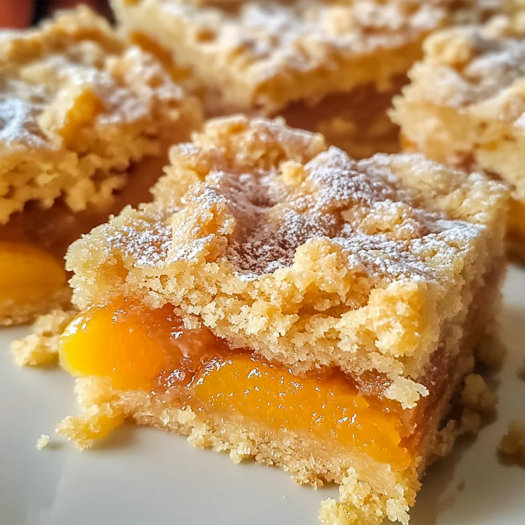 Apricot Shortbread Bars Recipe