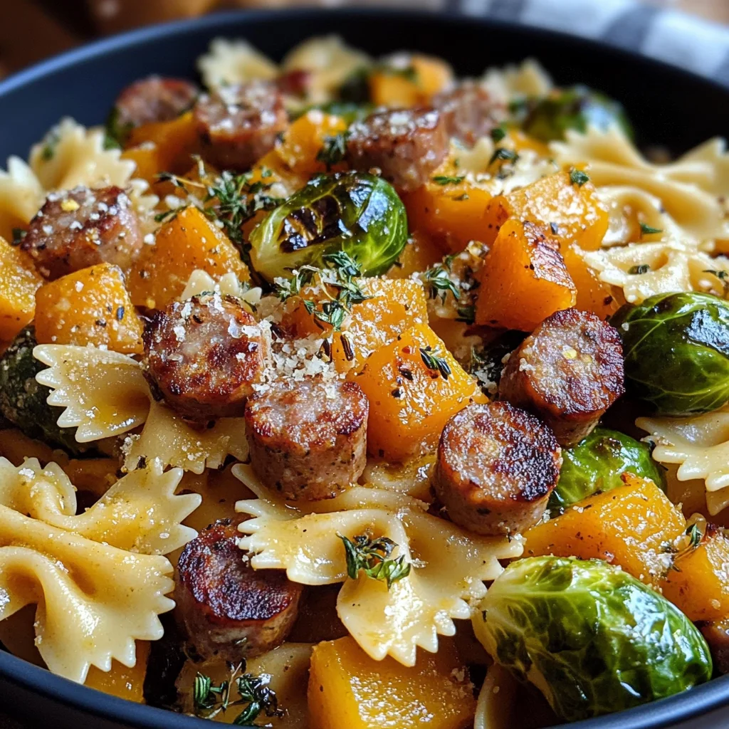 Autumn Sausage Pasta Squash: Amazing 25-Min Fall Favorite