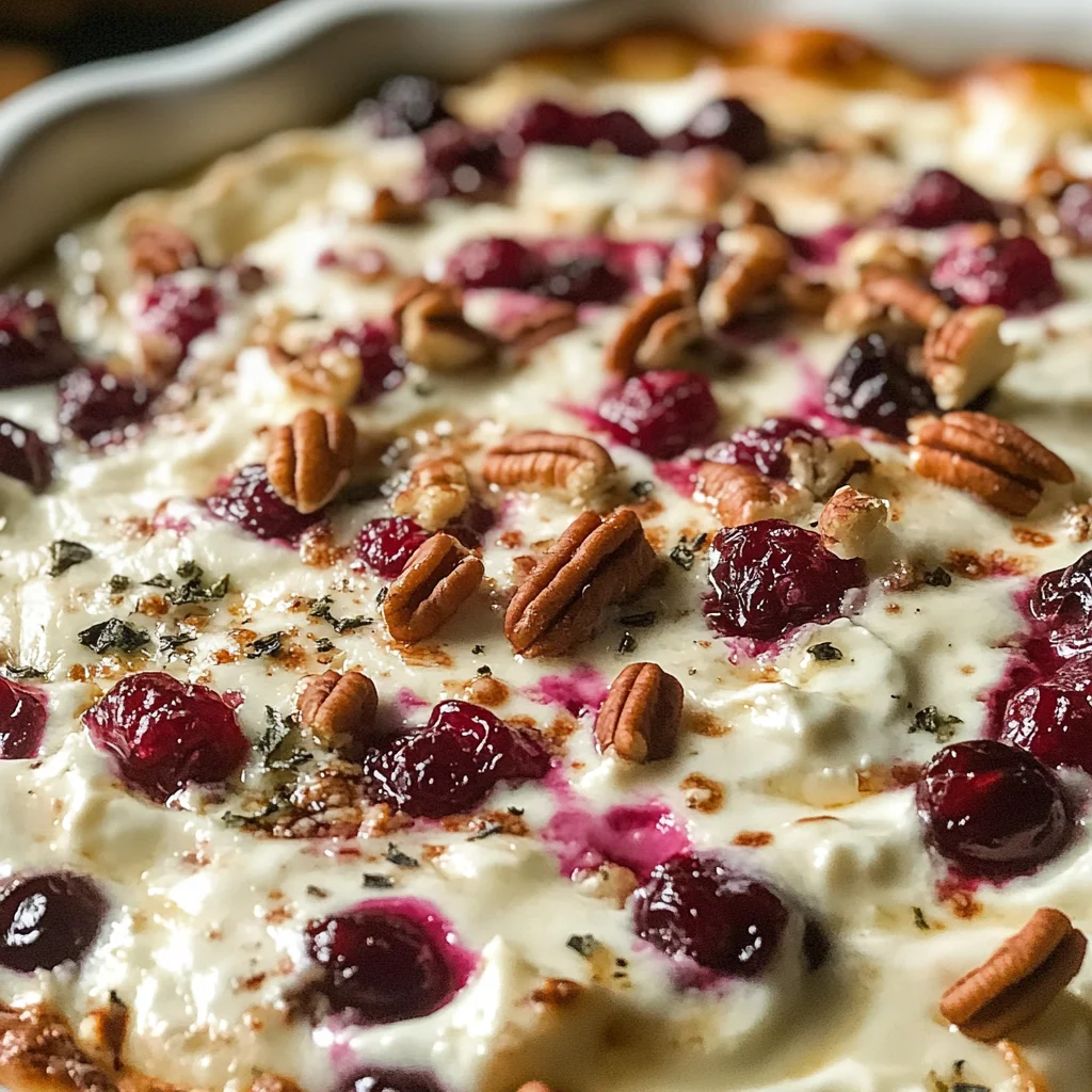 Baked Cranberry Cream Cheese Dip