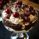 Black Forest Trifle for Christmas