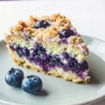 Blueberry Cream Cheese Crumb Cake