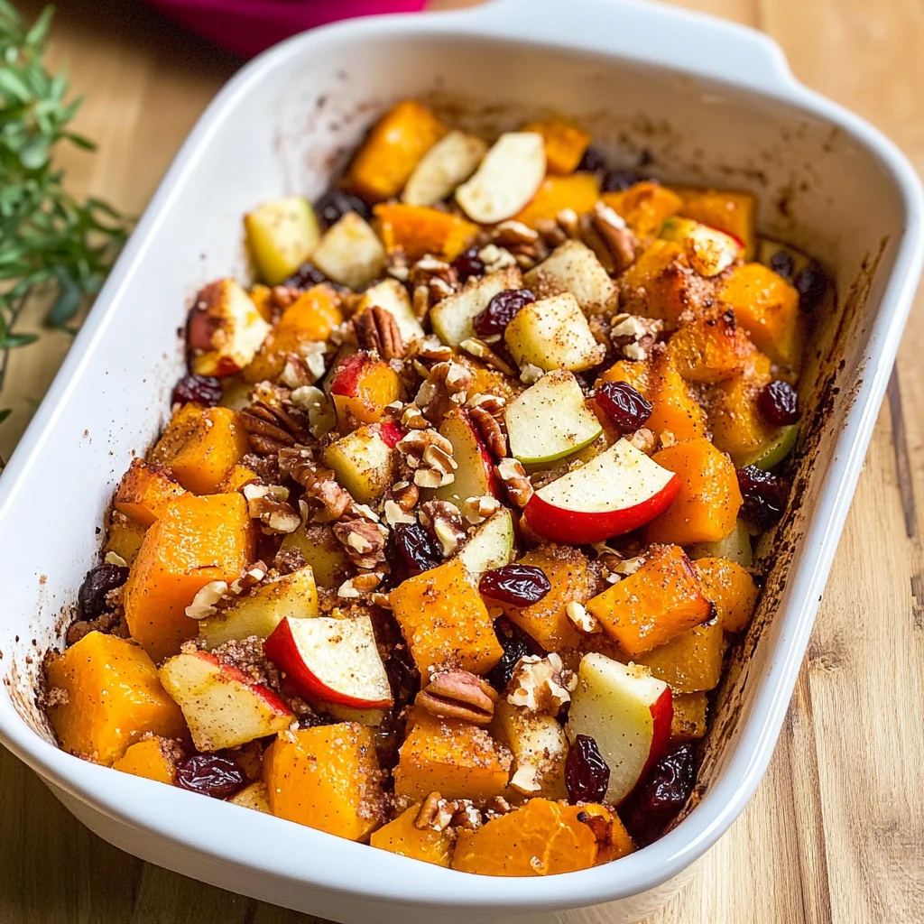 Butternut Squash Apple Bake