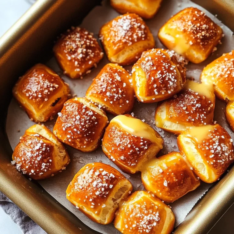 Buttery Soft Pretzel Bites