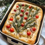 Christmas Tree Focaccia