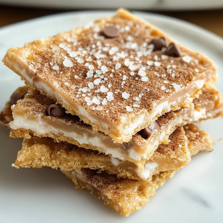 Churro Saltine Toffee