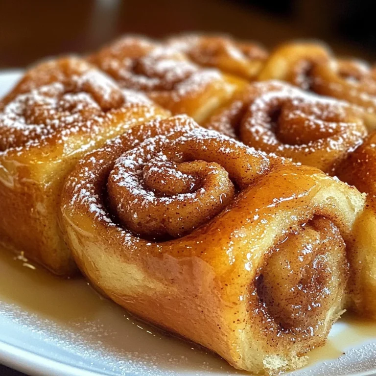 Cinnamon Roll French Toast Rolls