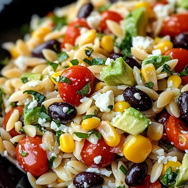 Cowboy Orzo Salad
