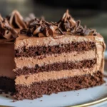 Easy Chocolate Mousse Cake Recipe