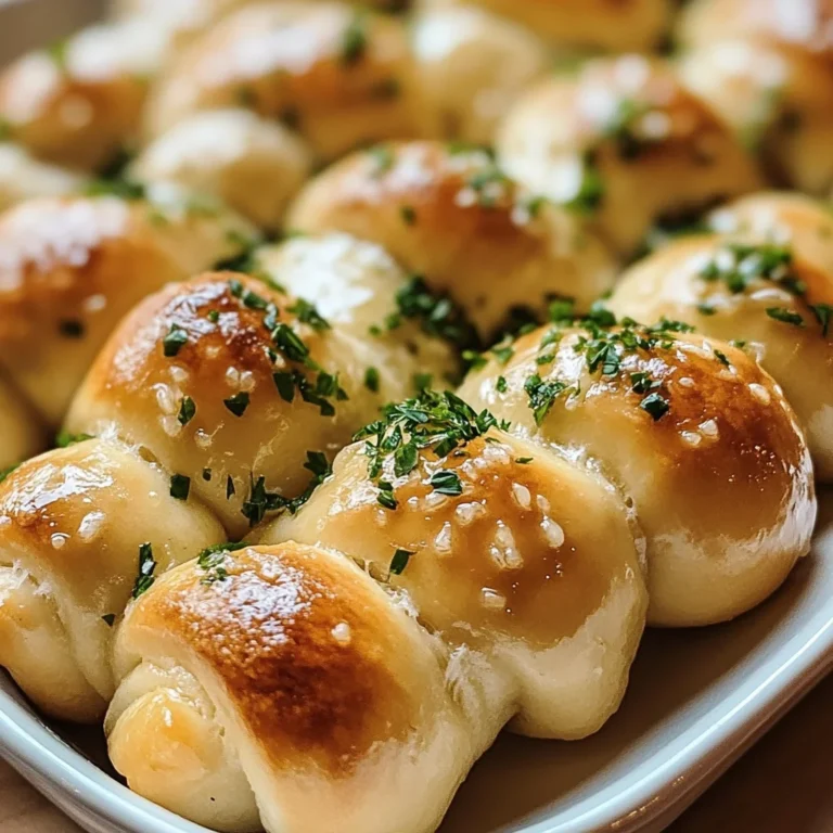 Easy and Delicious Garlic Knots Recipe