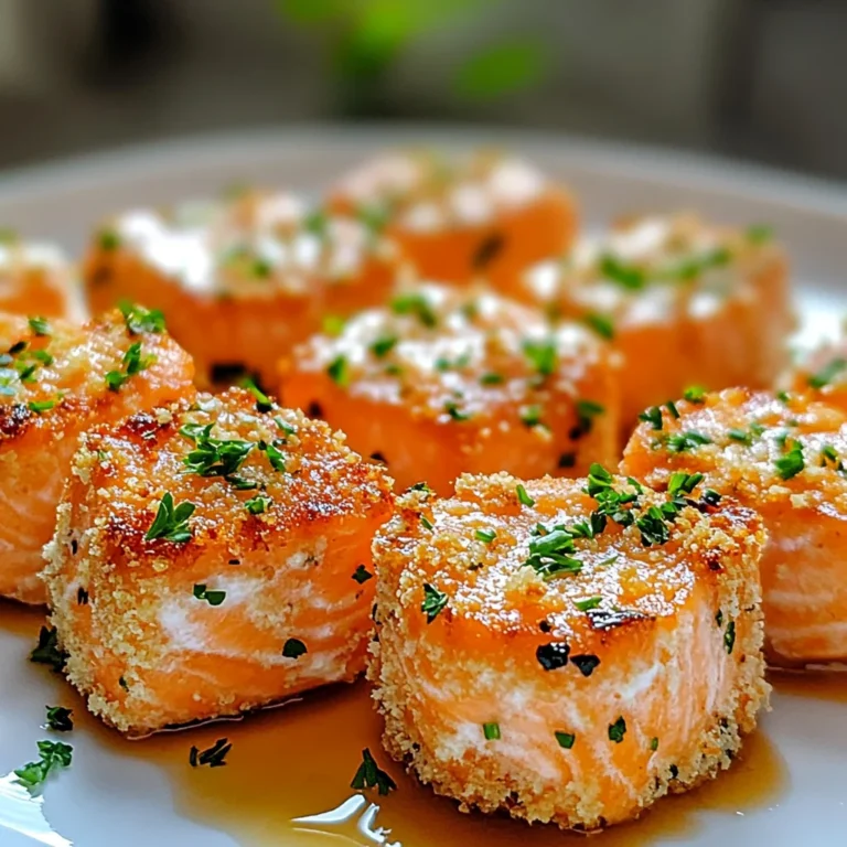 Easy and Delicious Salmon Bites