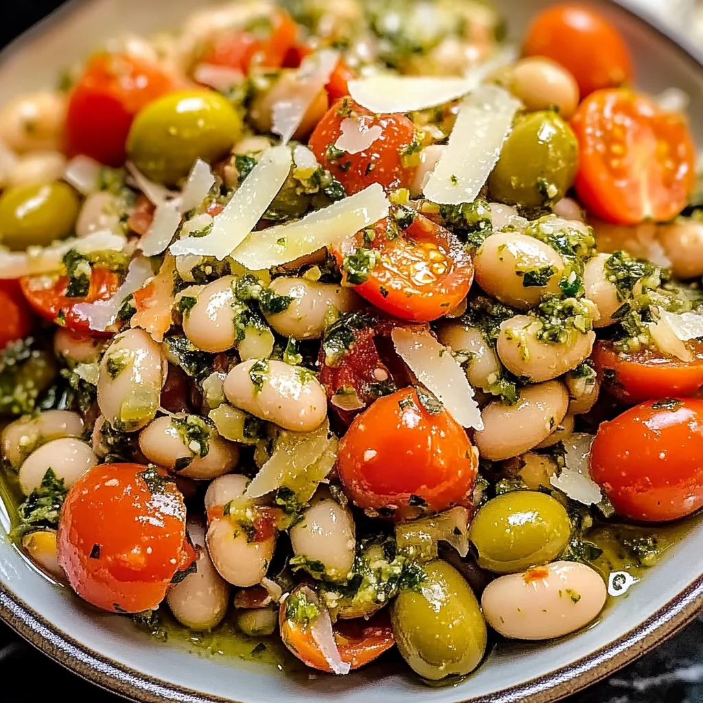 Italian White Bean Salad Recipe