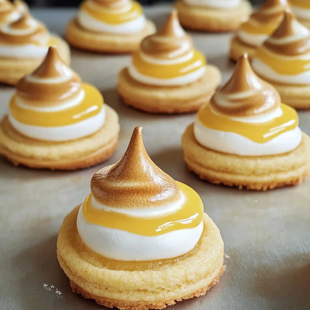 Lemon Meringue Pie Cookies Recipe