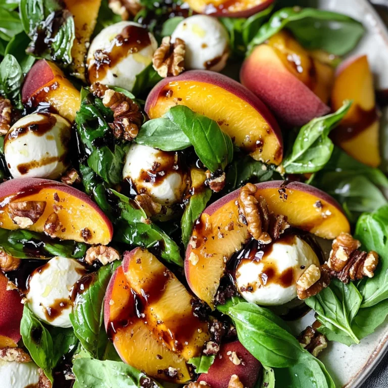 Millionaire Peach Salad